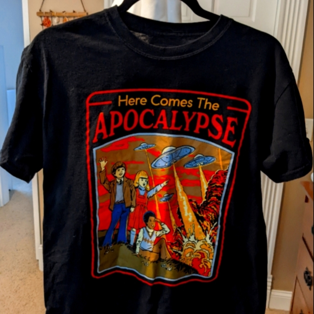 Steven Rhodes T-shirt, mens M